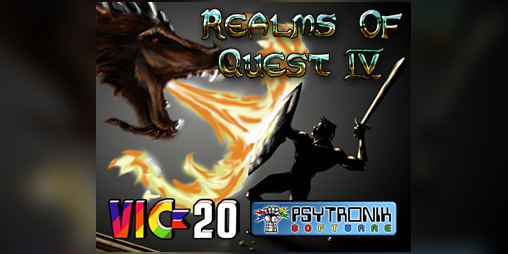 Cover image for Realms Of Quest IV (VIC20) [FREE]