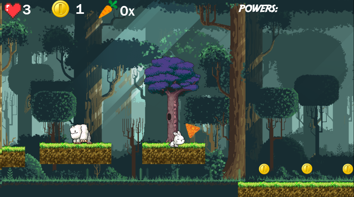 Cover image for Rabbit - an adventure in the forest