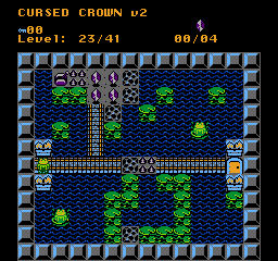 Screenshot 3 for CURSED CROWN v2 (NES)