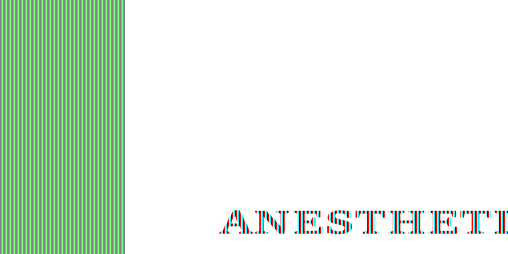 Cover image for Anesthetic