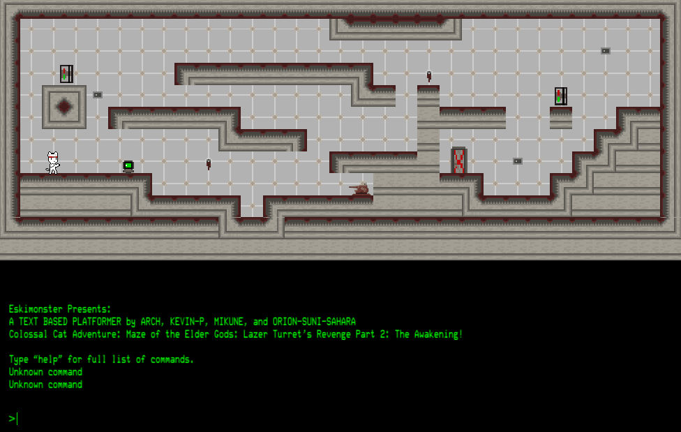 Cover image for Colossal Cat Adventure: Maze of the Elder Gods: Lazer Turret's Revenge Part 2: The Awakening