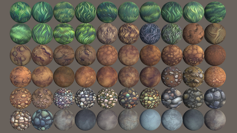 Stylized Textures – Mega Pack Vol 2 by oleekconder