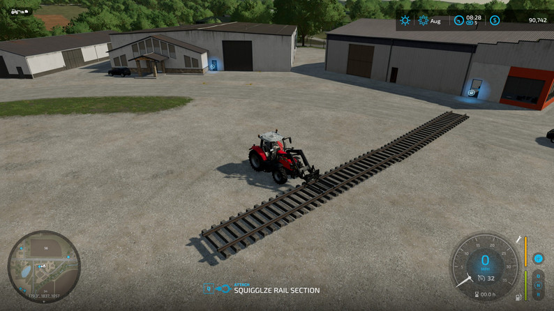FS22 - Railroad Pack by Squigglze