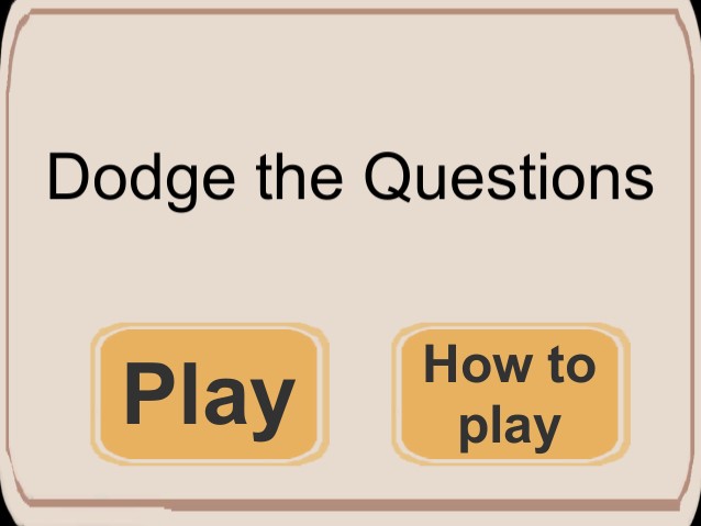 Cover image for Dodge The Questions