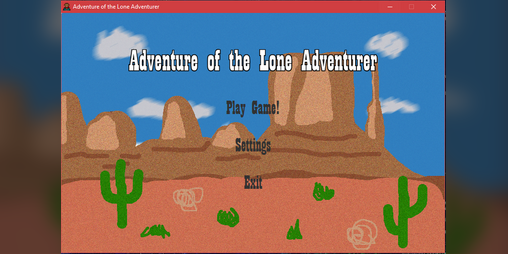 Cover image for Adventure of the Lone Adventurer