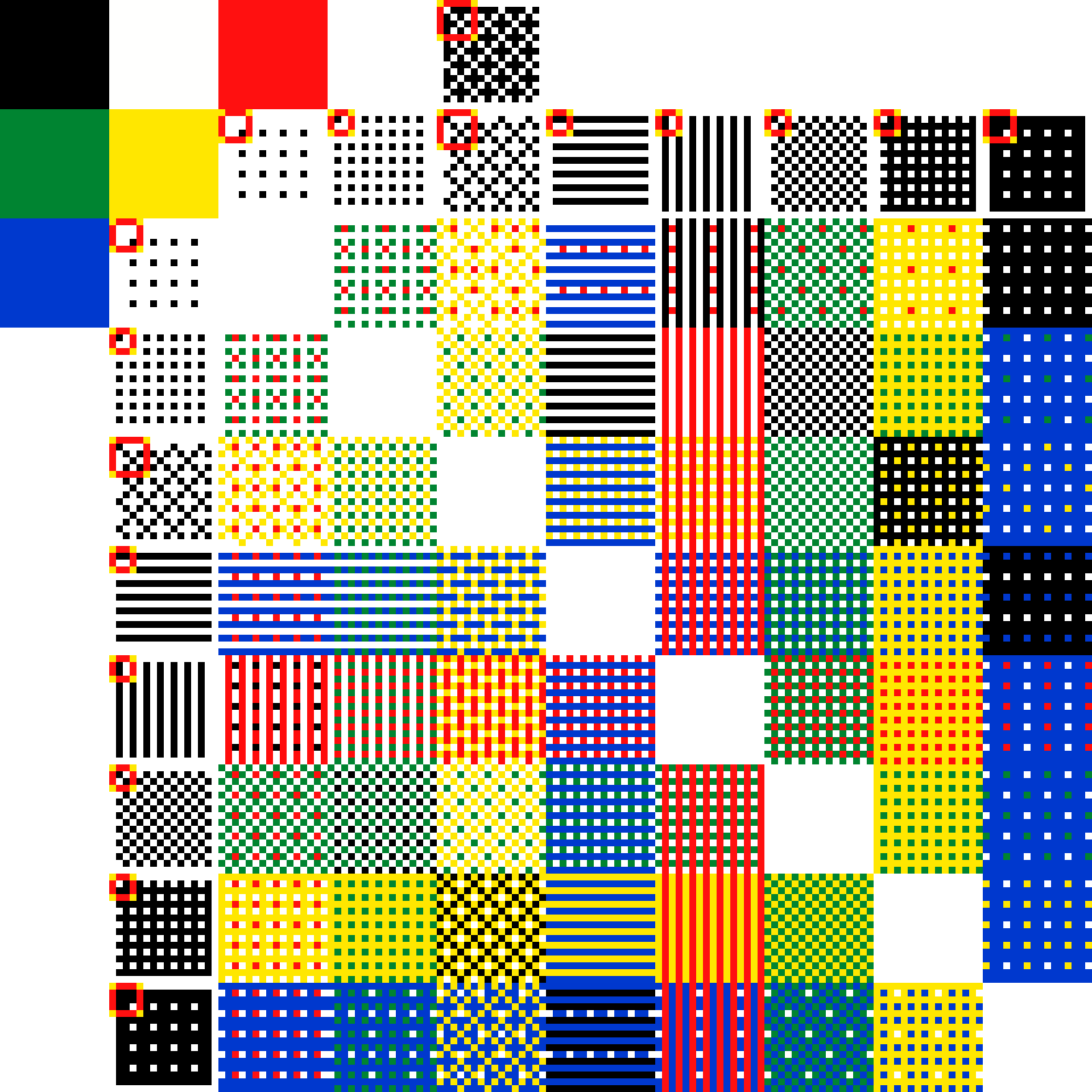 Flipnote color palette