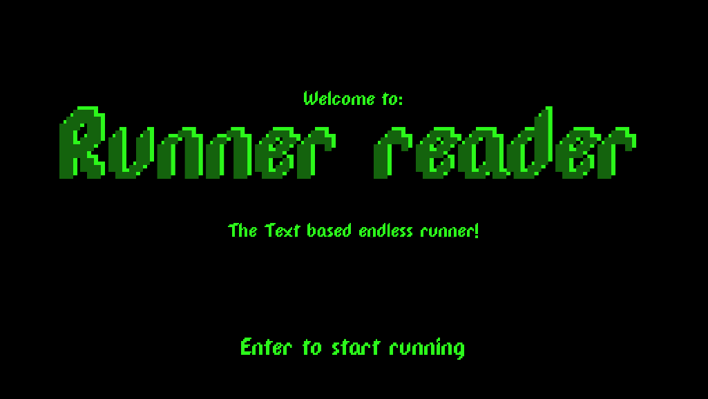 Runner reader