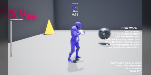 Cover image for LDJam: Participating in a Drinking Game While Playing Soccer