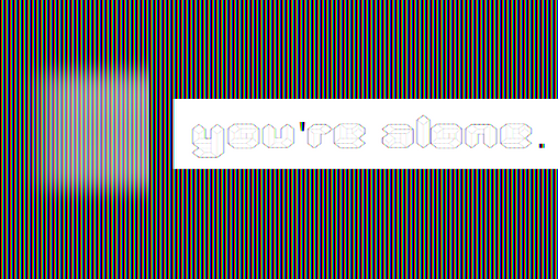 Cover image for you're alone
