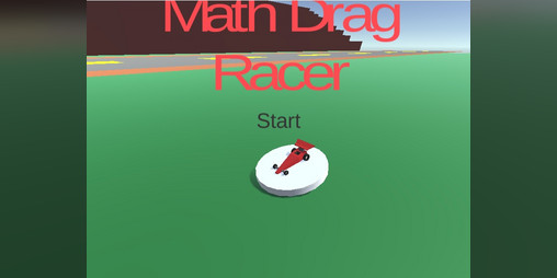 Cover image for Math Drag Racer