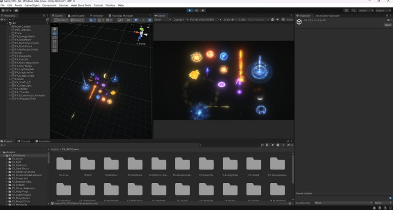 Unity Game VFX Collection (Built-In) by Eric Wang_Unity VFX Artist