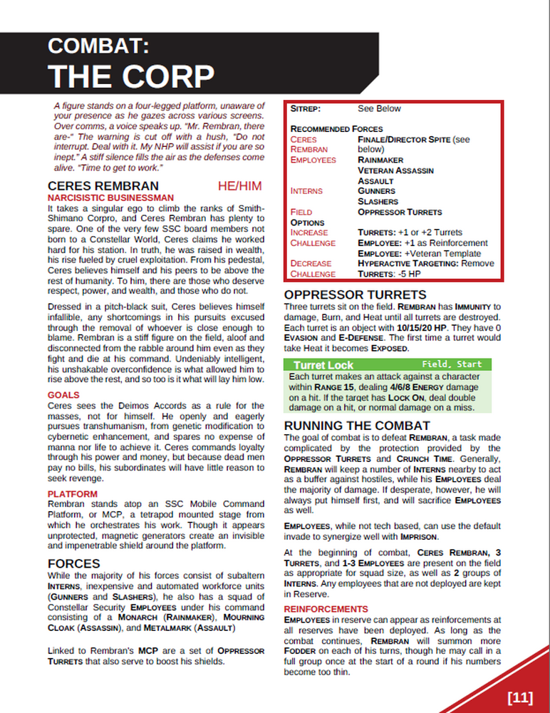Lancer: High Value Targets by P.B. Cornylius