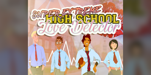 Cover image for Super Extreme High School Love Detector