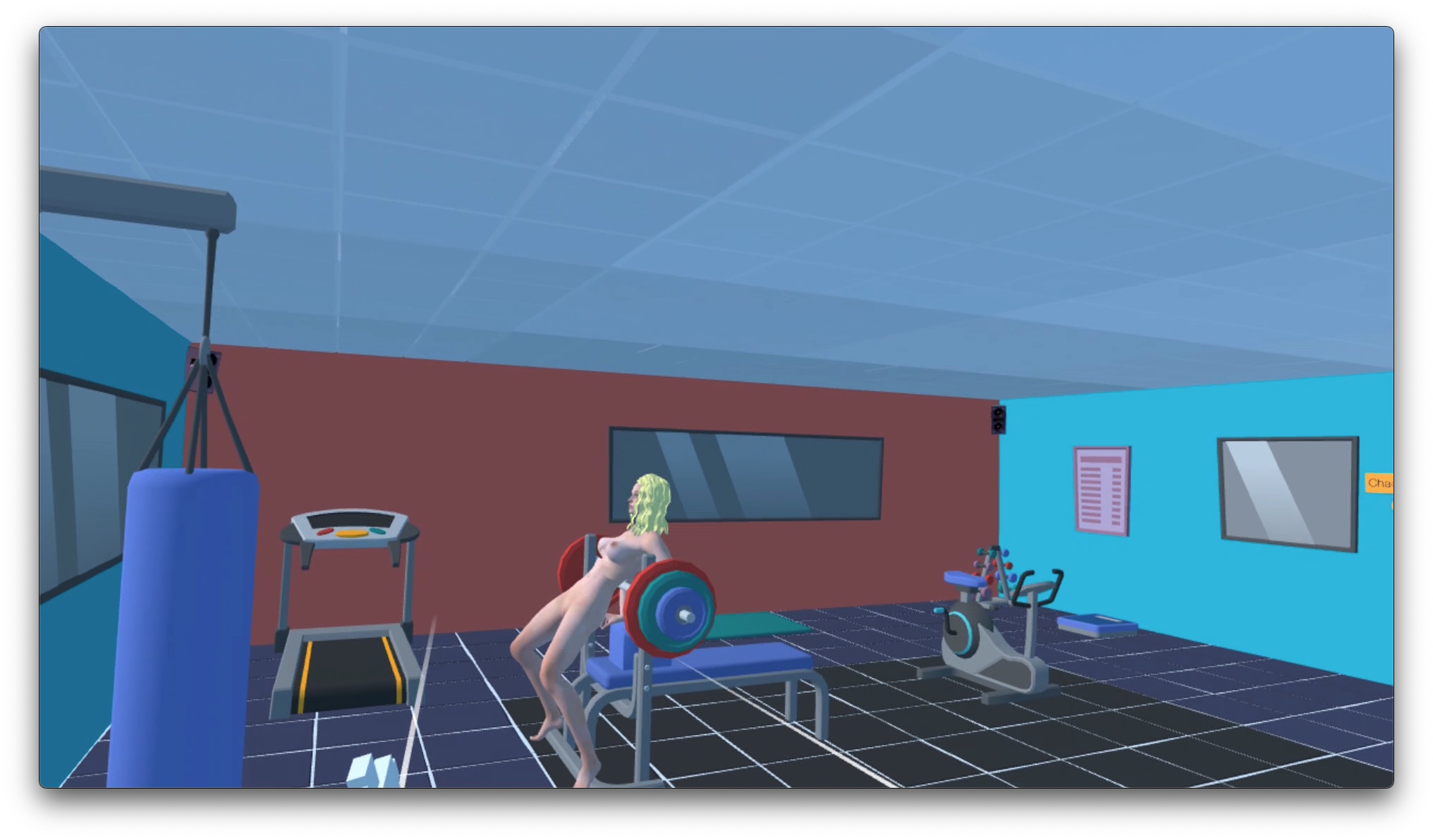 Happy to Upload a VR Quest 2/3/Pro NSFW Game - Gym Sex Quest VR by omns