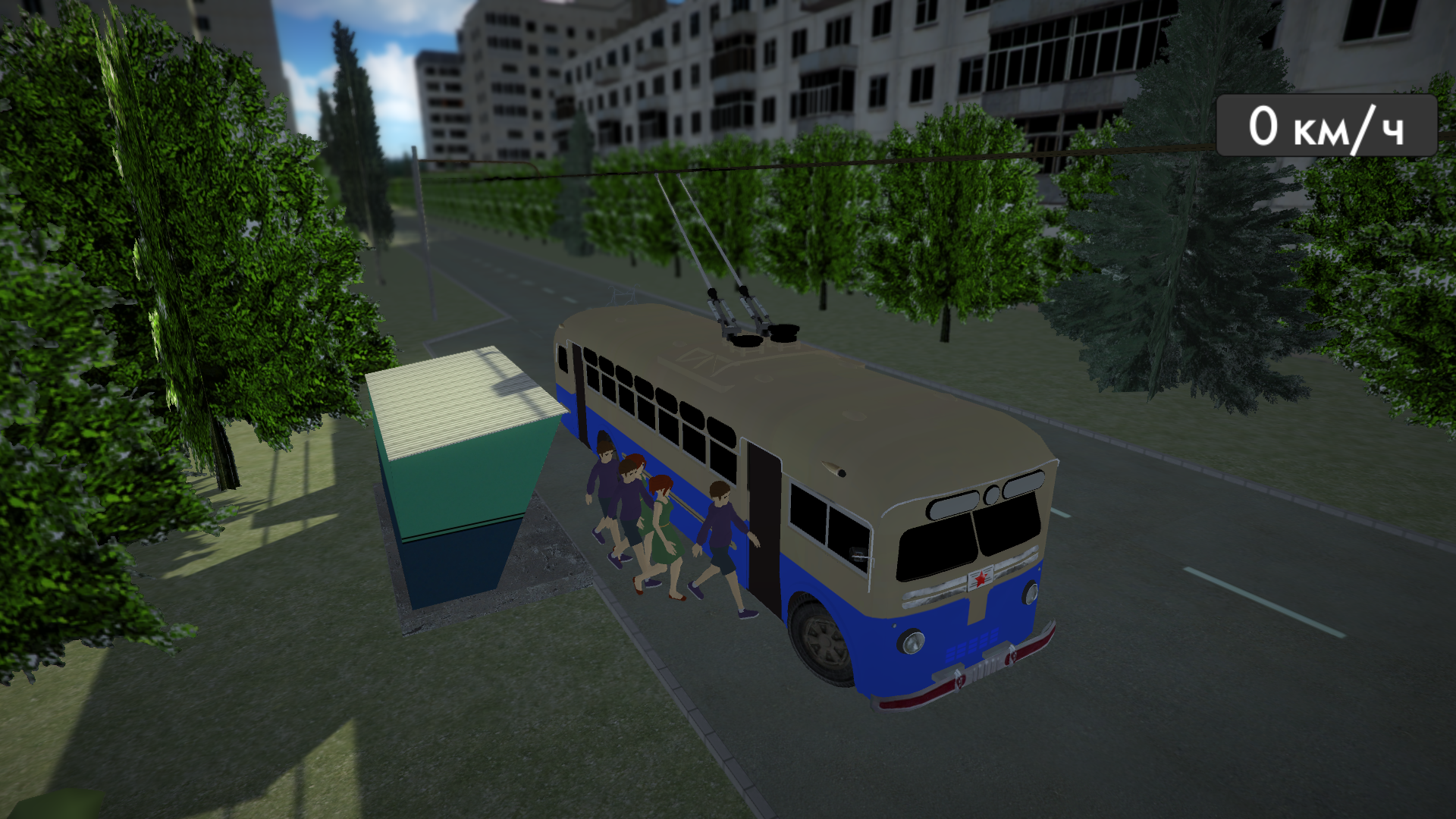 Micro-Trolleybus Simulator by Soprotivlenie_Bespolezno