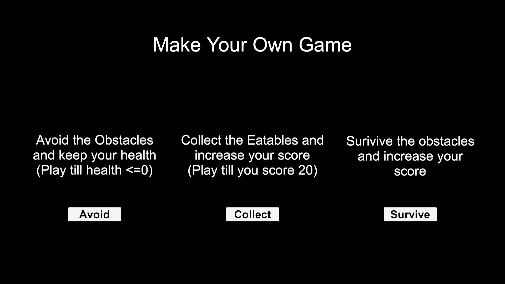 Screenshot 2 for Make Your Own Game (Demo)