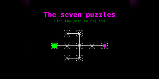 Cover image for The seven puzzles