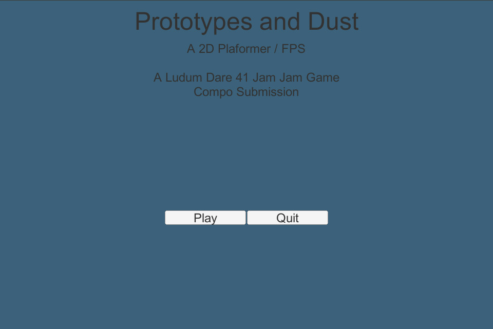 LD41 - Prototypes and Dust