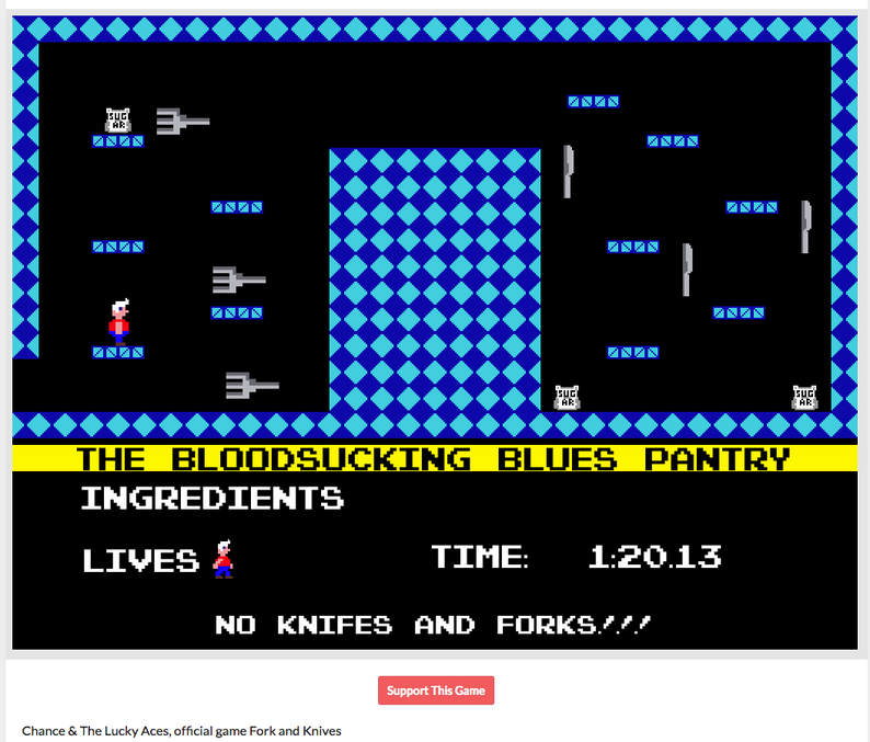 Fork and Knives the Video Game by Dog in a Tank