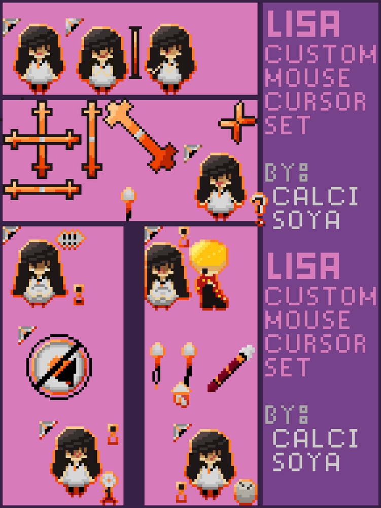 Cursor Set Lisa Armstrong By Calci Soya Cursor set lisa armstrong by calci soya