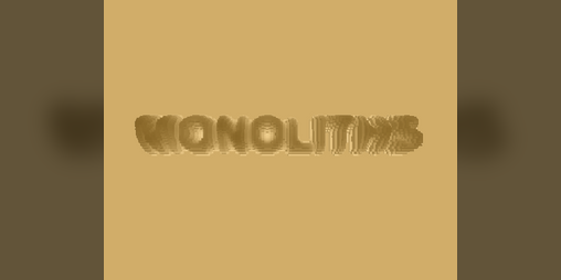 Cover image for Monoliths