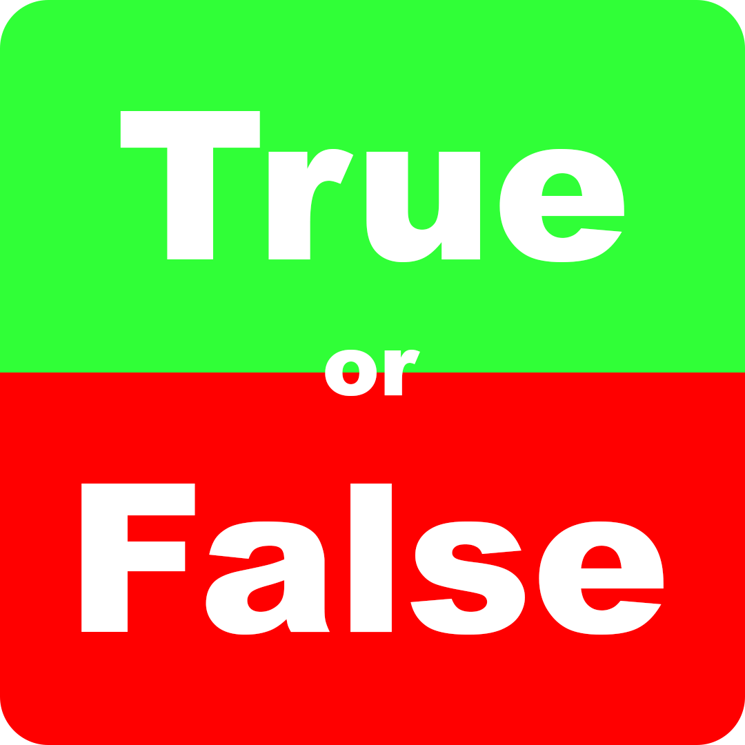 True or False
