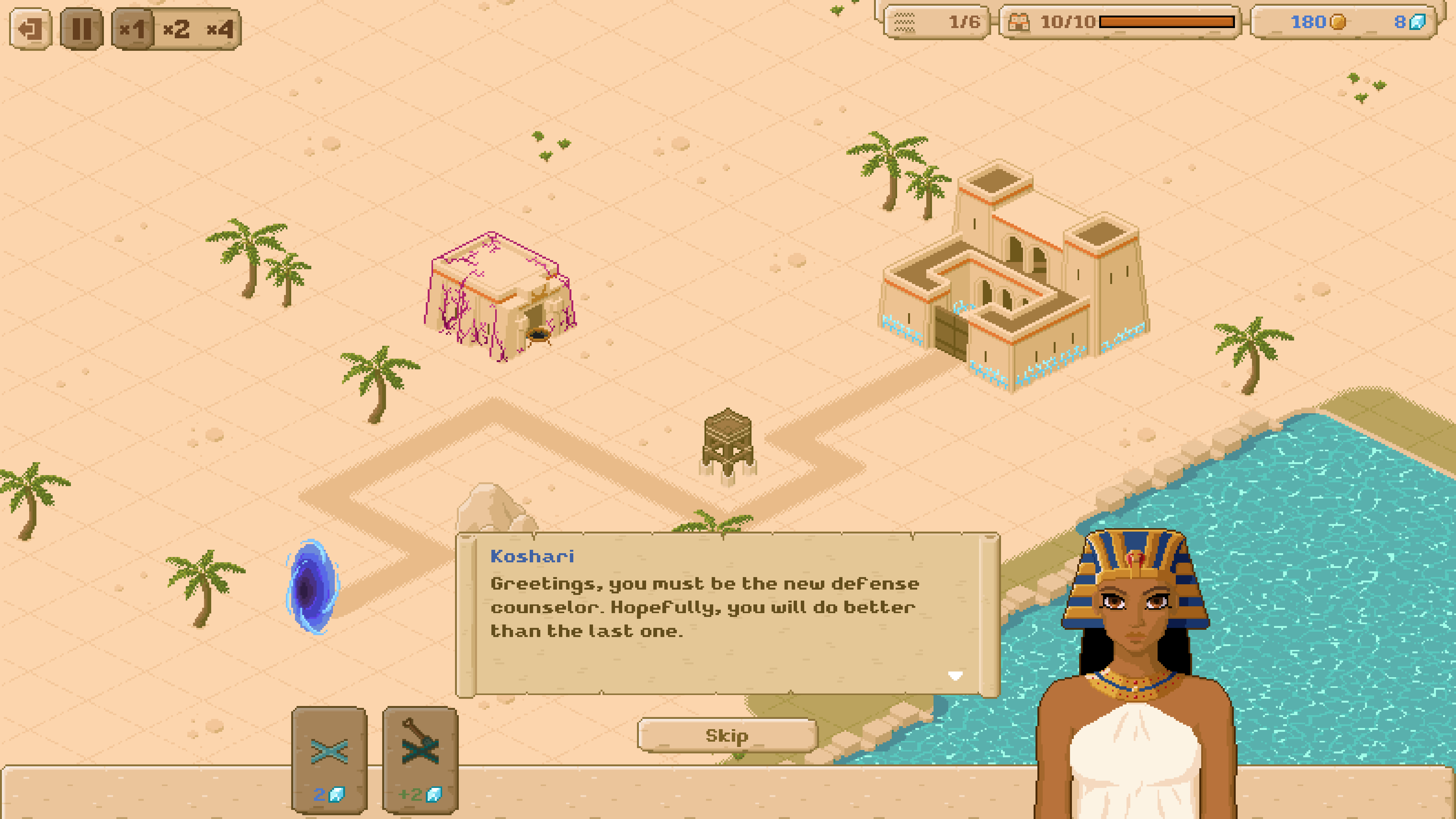 Screenshot 2 for Koshari Defense - Alpha 4