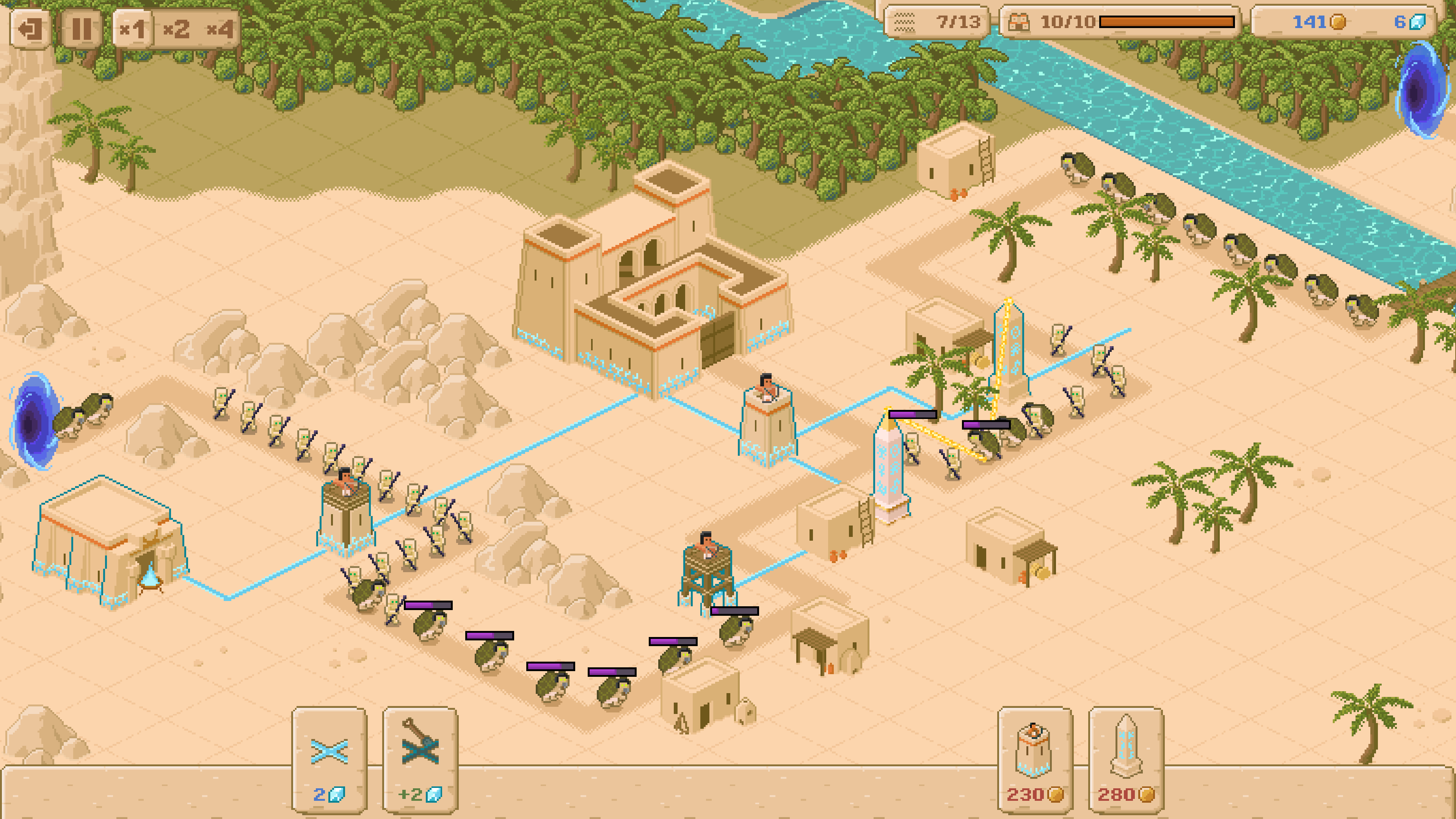 Screenshot 3 for Koshari Defense - Alpha 4