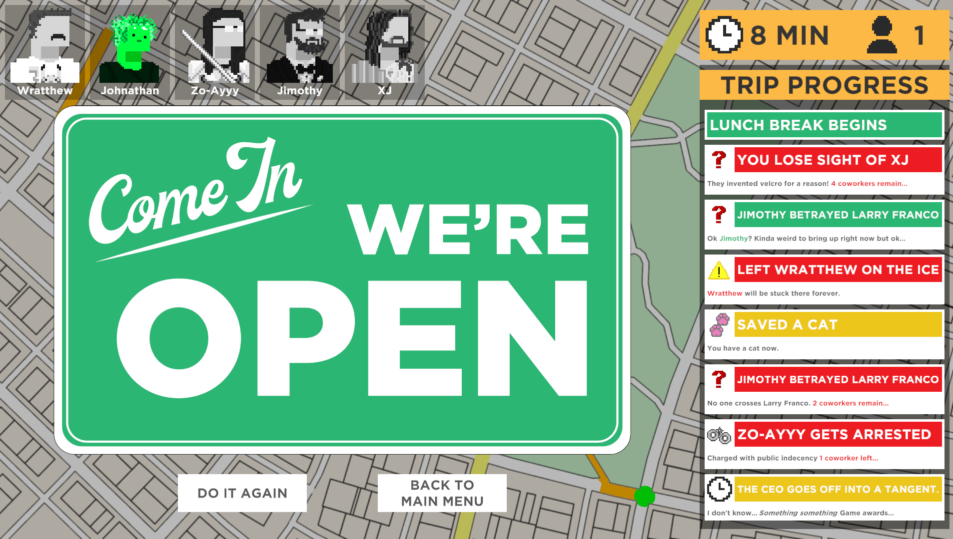 The Ordering Trail By Team Swordfish