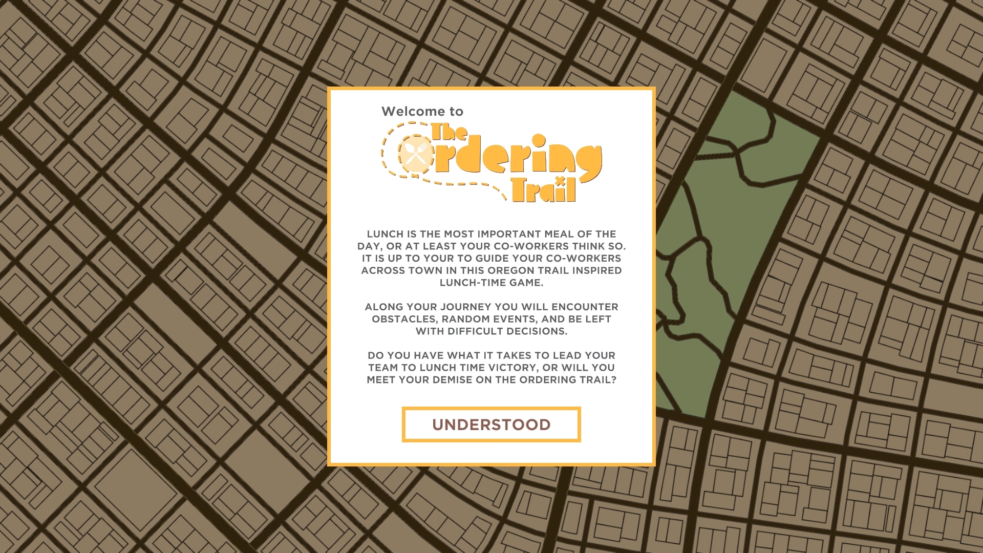 The Ordering Trail By Team Swordfish