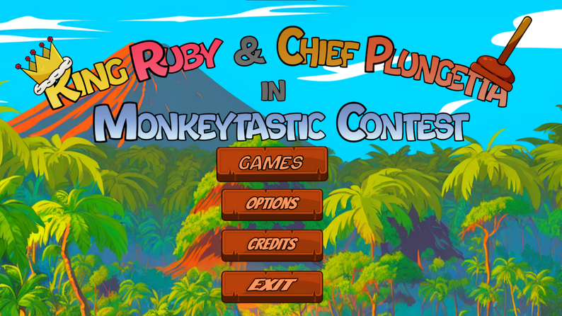 King Ruby & Chief Plungetta in: Monkeytastic Contest by Patrick Korie