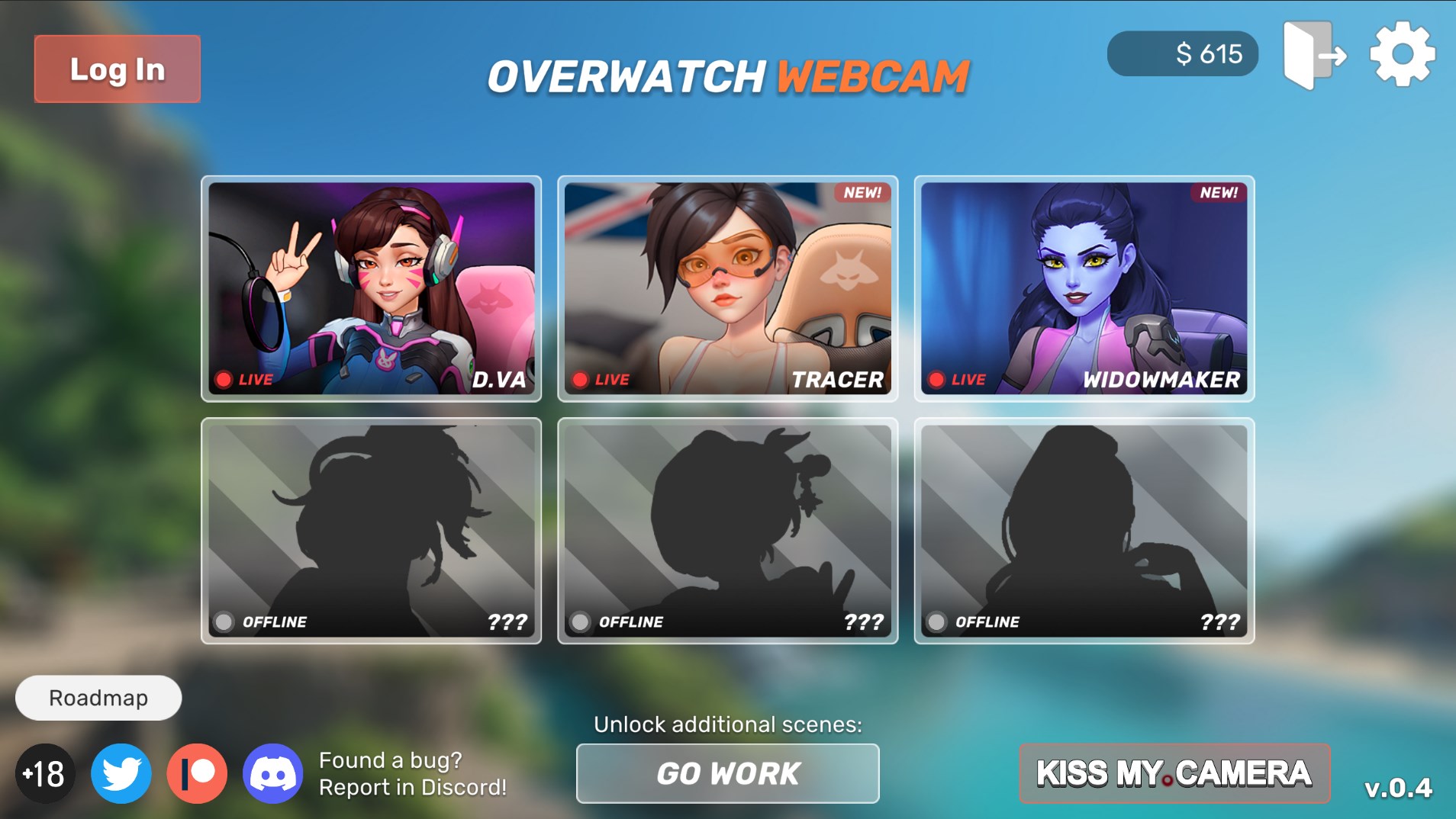 Overwatch Webcam by crime