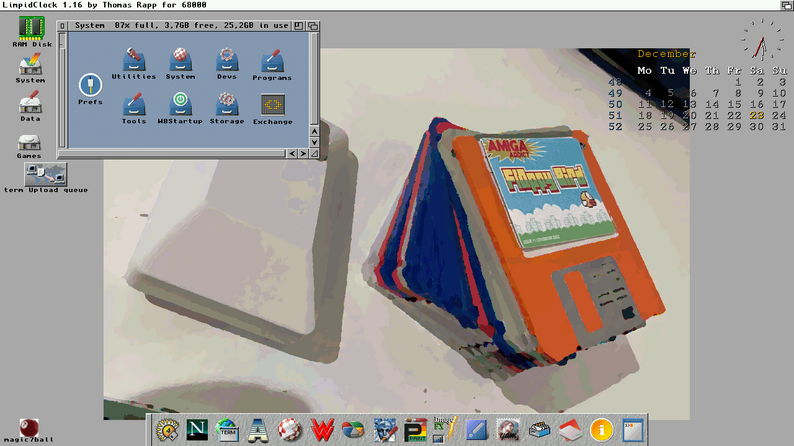 Wallpapers for the Amiga OS, pack #3 by quantumcodemonk