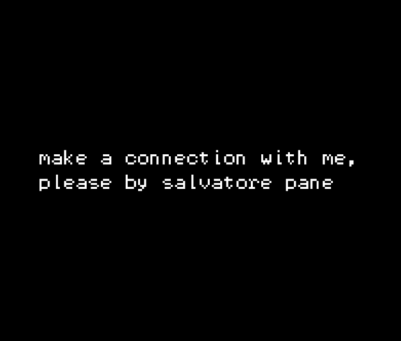 Cover image for make a connection with me, please