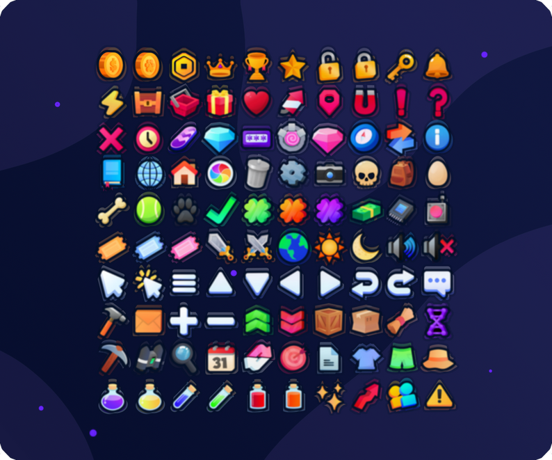 Vector Icon Pack by MozertGFX