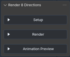 Screenshot 4 for 8 Directions Render Plugin for Blender