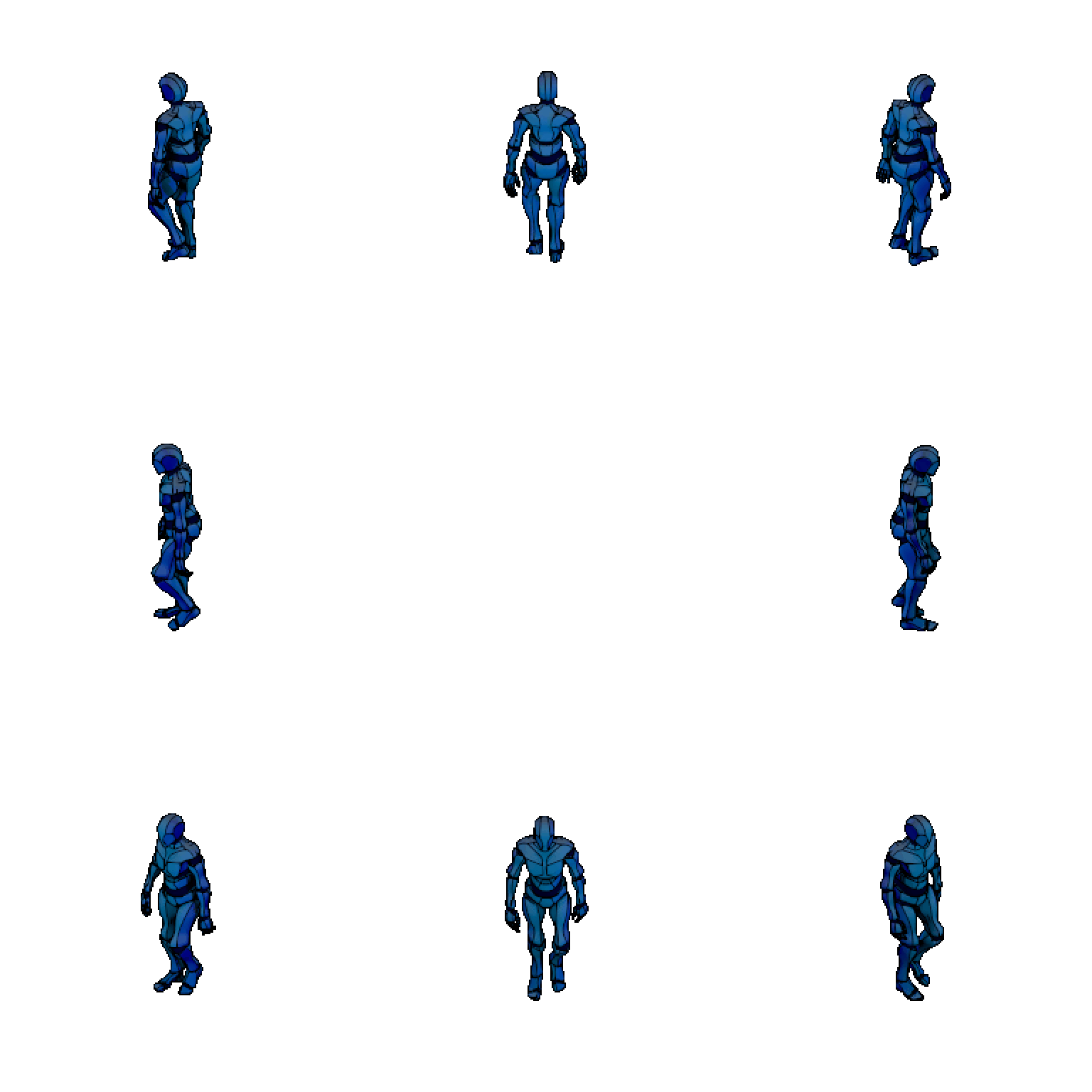 Screenshot 15 for 8 Directions Render Plugin for Blender