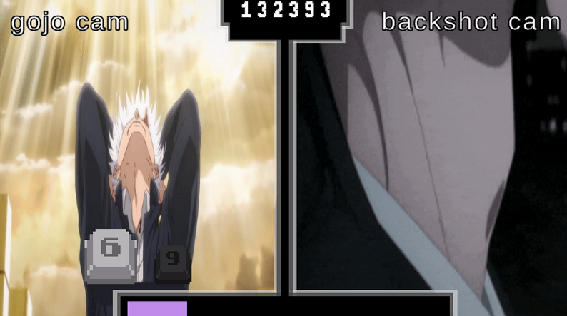 Satoru Gojo Backshot Simulator by Niblet