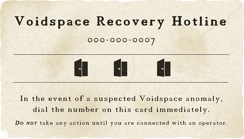 Voidspace Recovery Hotline Trailer