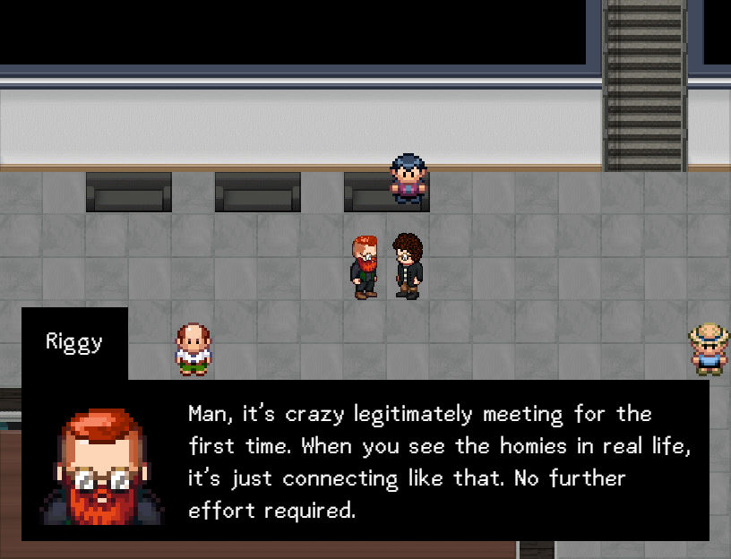 Screenshot 5 for A Very Very Short Game About DZ & Riggy's Origins