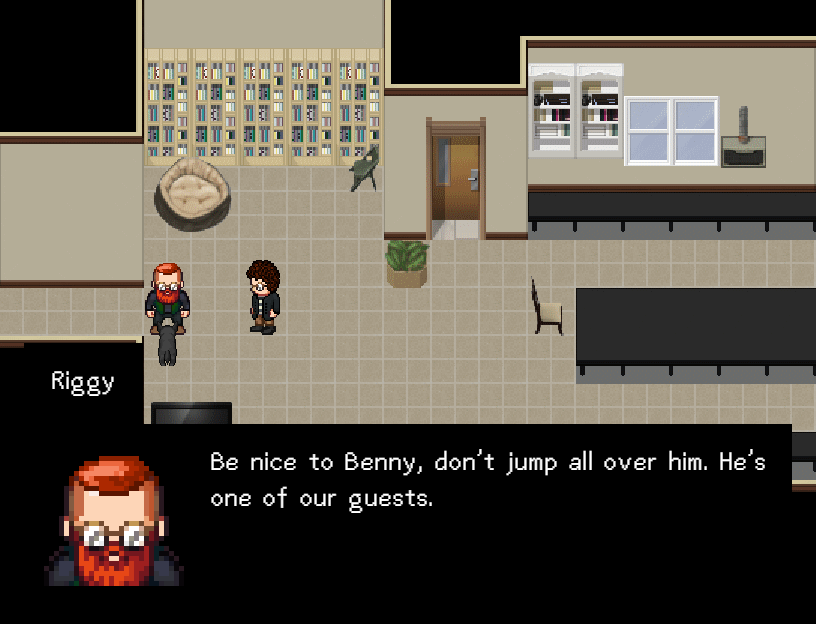 Screenshot 4 for A Very Very Short Game About DZ & Riggy's Origins