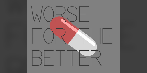 Cover image for worse for the better