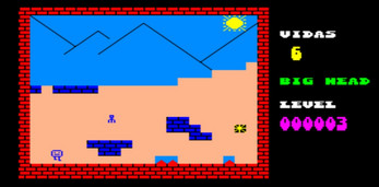 BIG HEAD -ZX Spectrum-