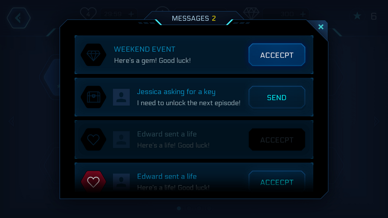 GUI - SciFi Blue by LAYERLAB