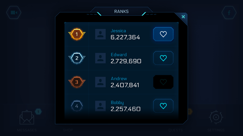 Gui Report Blue GUI - SciFi Blue by LAYERLAB