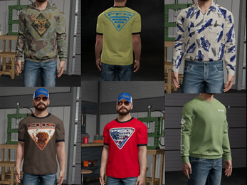 Columbia themed clothing pack by Farm Wear Designs