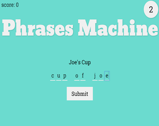Phrases Machine