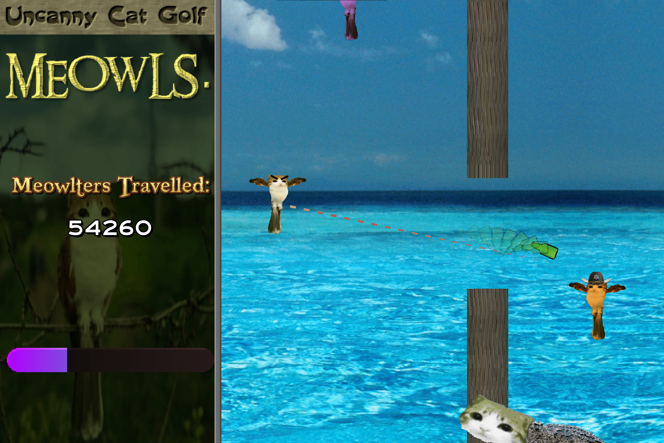 Screenshot 7 for Uncanny Cat Golf