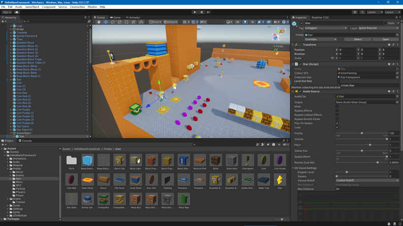 Hello Mario Framework by Hello Fangaming
