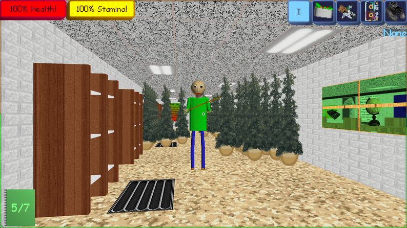 Baldi Basic Fire (EA1.1!) Baldi's Basics - Full Deletion by Feulfire